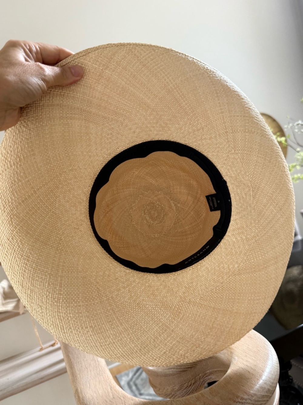 ARTESANO Tulipan Hat in Natural S NWOT - Picture 7 of 14